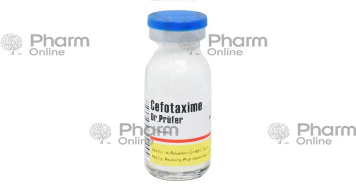 Sefotaksim 1 qr (DR.PRUFER) №1 (Ampulalar) (Çin)