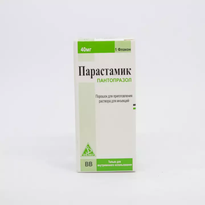 Парастамик 40 мг № 1 (Порошок д/инъекций) (Греция)