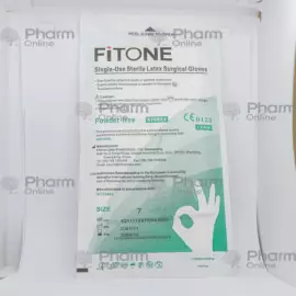 Перчатки стерильные  №7,0 (латекс,без пудры) (Прочее) (Fitone latex products) (Китай)