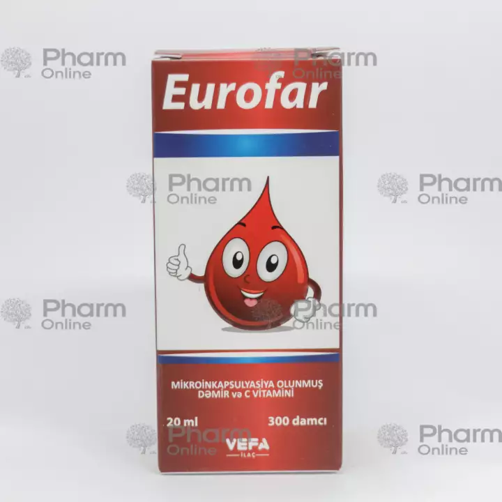 Eurofar 20 ml (Damla) (Vefa İlaç Sanayi ve Ticaret Ltd Şti) (Türkiyə)