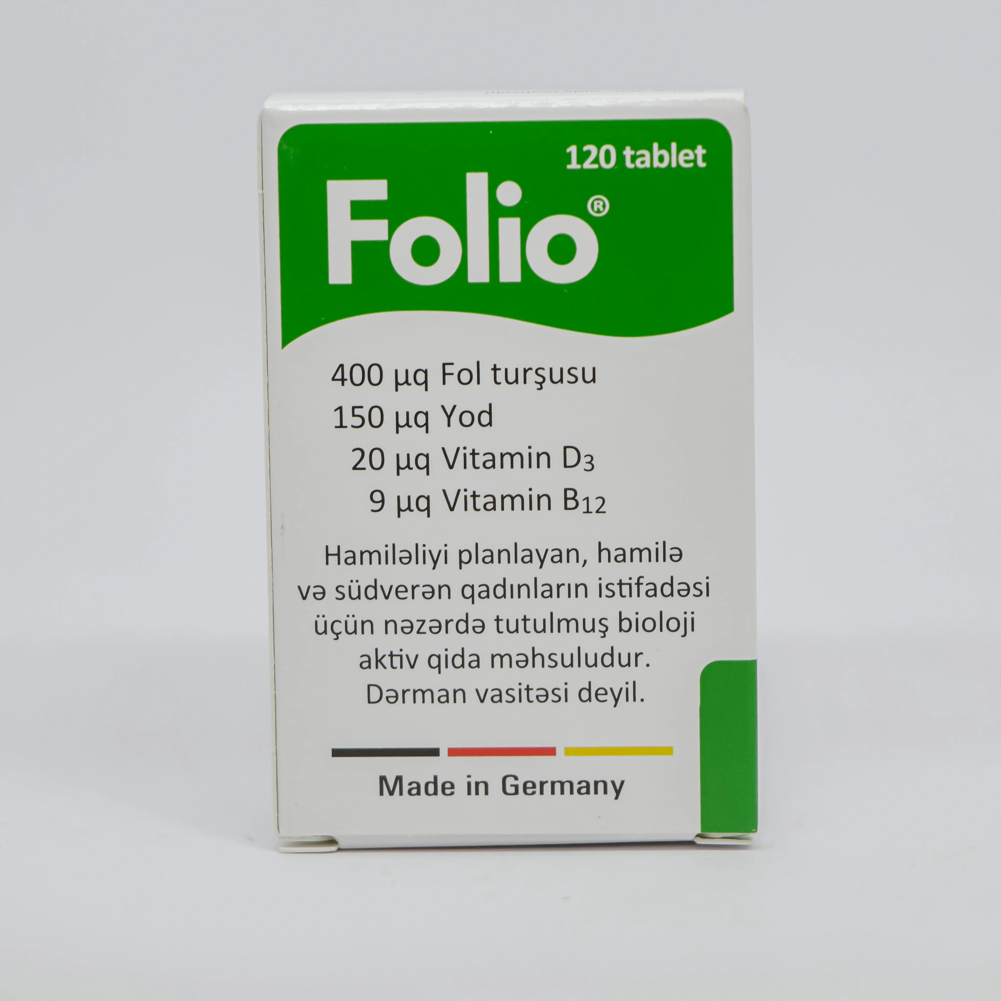 Folio № 120 (Tablet)  (Almaniya)