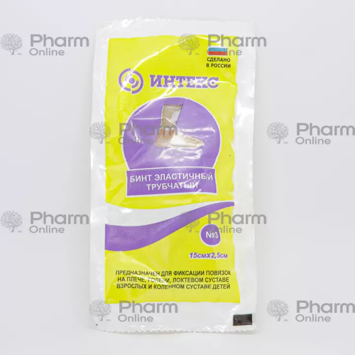 Elastic tubular bandage No. 3 (0.15 m x 2.5 cm) (Other) (Intertekstil OOO) (Russia)