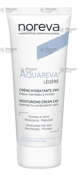 Noreva Aquareva Yüngül Nəmləndirici Krem 24 saat 40 ml