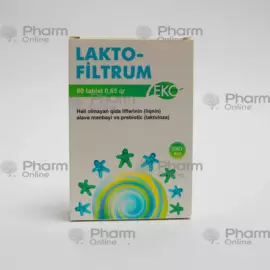 Laktofiltrum 0.65 gr №  60 (Pills) (Avva Rus OAO) (Russia)