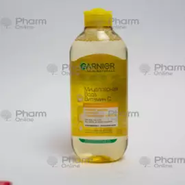 Garnier bütün dəri tipləri üçün makiyajı təmizləmək üçün micellar su C vitamini ilə 400 ml (məhlul)