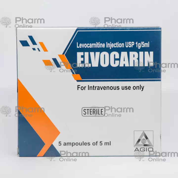 Elvokarin 5 ml № 5 (Ampulalar) (Hindistan)