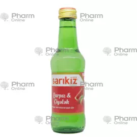 Water Sarykiz watermelon and strawberry (qarpiz) (ciyelek) (0986) 200 ml (Solution) (<>) (Turkey)