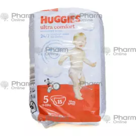 Bez  Huggis-5 12-22kq ultra komfortlu "Conv" oğlanlar üçün (3574/0574) (EZ) № 15 (gigiyena məhsullar