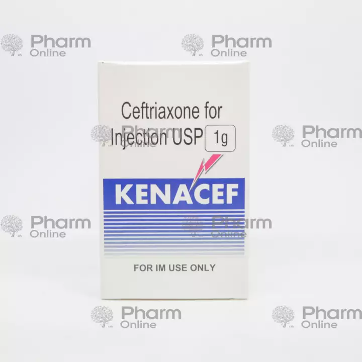 Kenacef 1 gr (Vial) (<>) (India)