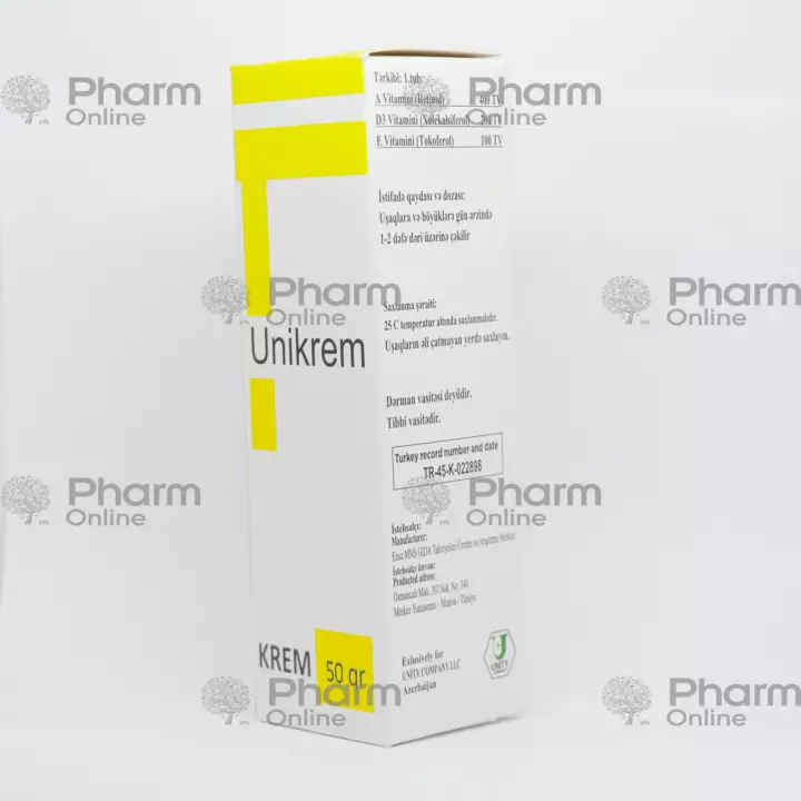 Unicream 50 gr (Cream) (Ensa MNS Gida) (Türkiye)