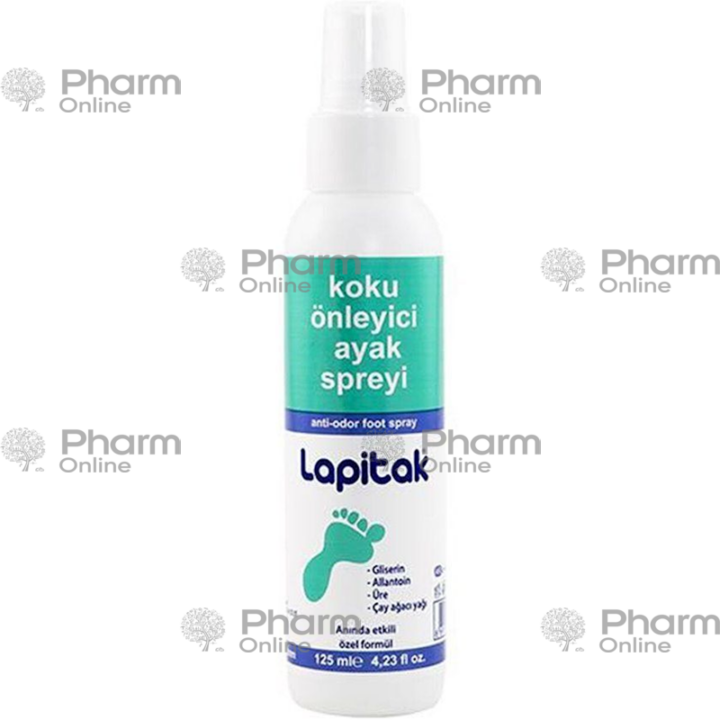 Lapitak qoxu önləyici  ayaq spreyi 125ml (5785)