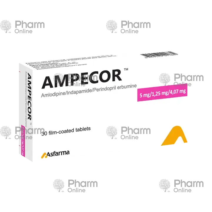 Ampecor 5 mq / 1.25 mq / 4.07 mq  № 30 (Tablets) (Türkiyə)