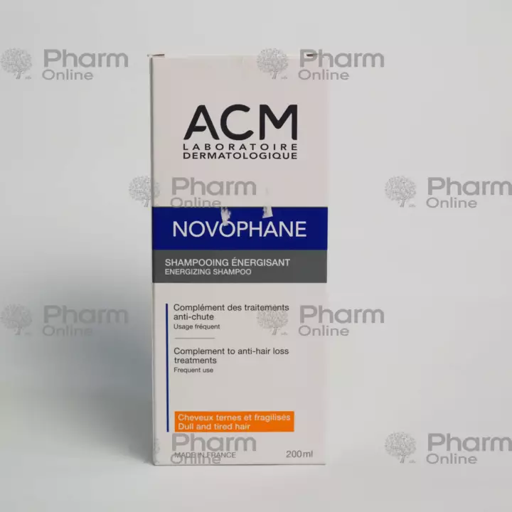 Novofan enerji sink şampunu (0410) 200 ml (Şampun) (Laboratoire Dermatologique ACM) (Fransa)