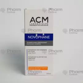 Novofan energy zinc shampoo (0410) 200 ml (Shampoo) (Laboratoire Dermatologique ACM) (France)
