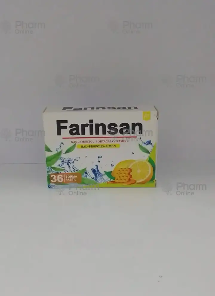 Farinsan (orange+vit, C) No. 36 (Pastilles) (Turkey)