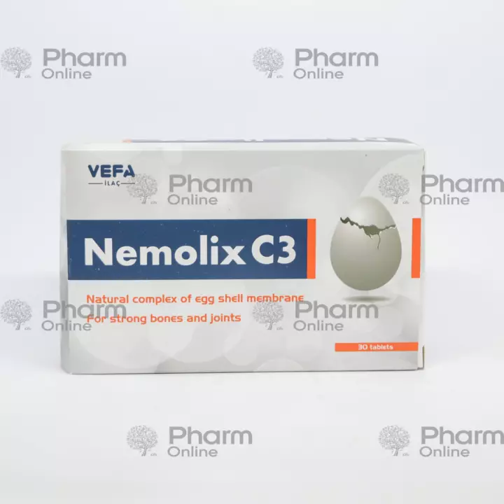 Nemolix C3 No. 30 (Capsules) (Vefa Ilac Sanayi ve Ticaret Ltd Sti) (Turkey)
