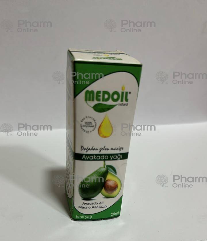 Avokado yağı (6339) 20 ml (Yağ) (Medoil) (Türkiyə)
