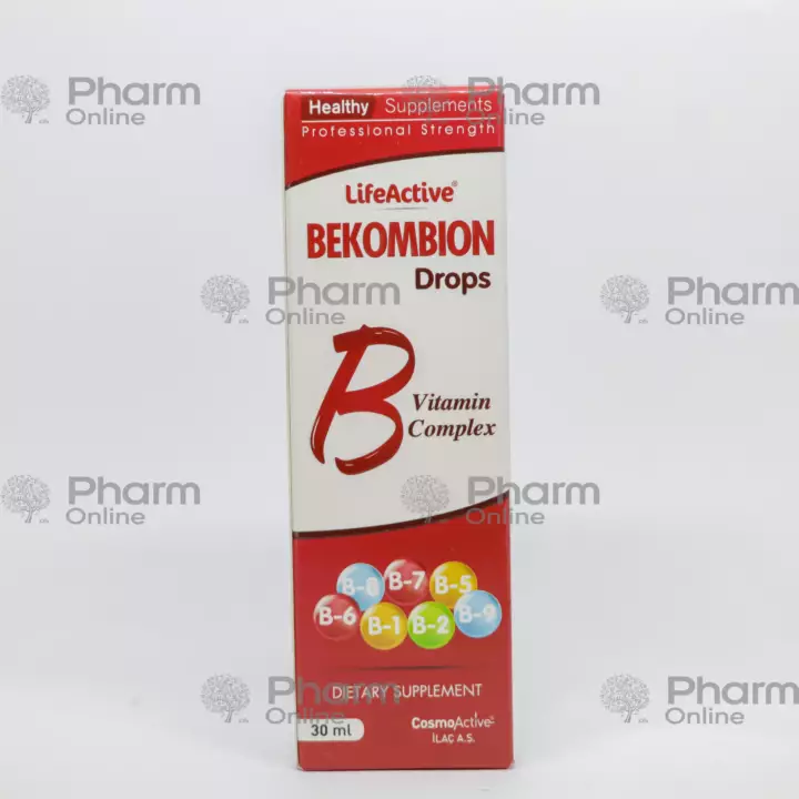 Becombion (b-complex) 30 ml (Drops) (CosmoActive Pharma) (Turkey)