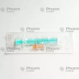 Шприц  2 мл 25GХ1mm (0,5x25mm) DİAMED (Прочее) (<>) (Азербайджан)