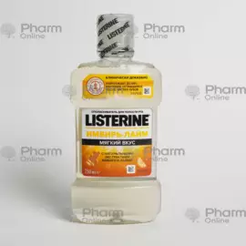 Зубной ополаскиватель "Listerine"мягкий вкус с имбиря и лайма(2025) 250 мл