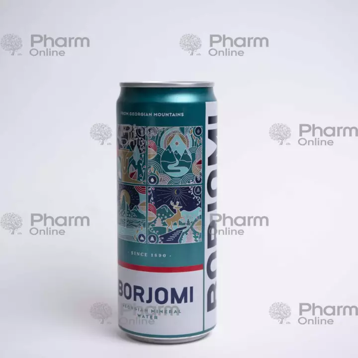 Borjomi mineral water (glass) (1346) 0.5 l (Solution) (Georgia)
