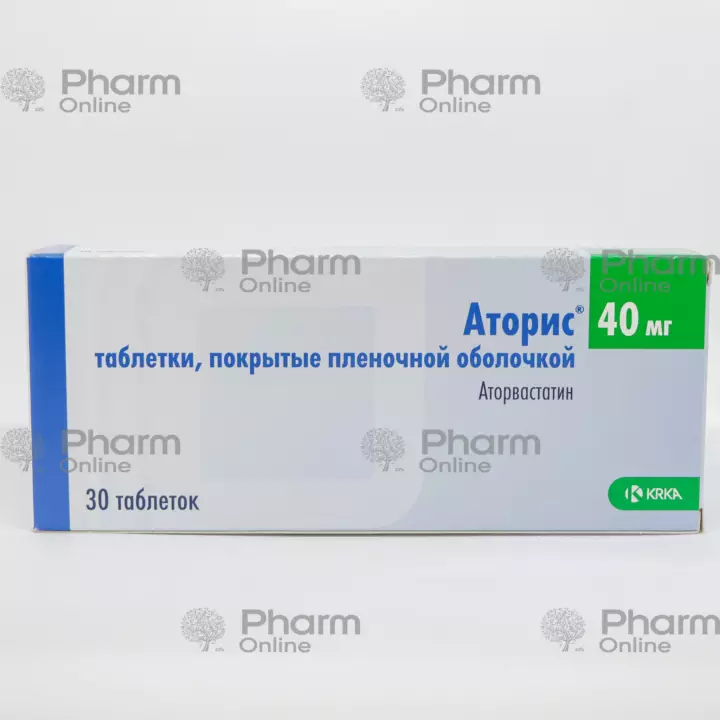 Atoris 40 mg № 30 (Pills) (KRKA) (Slovenia)