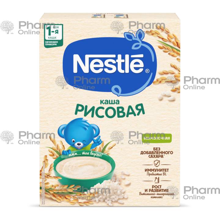 Детское питание Нестле каша с 4х мес рисовая без молока  ( 1023) 200 гр (Дет/пит.) (Nestle)