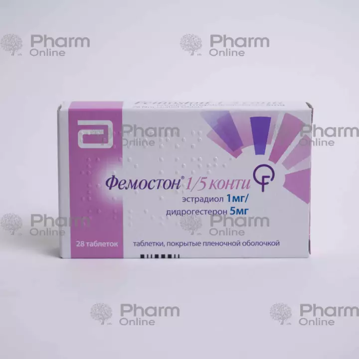 Femoston 1/5 Conti No. 28 (Tablets) (Solvay Pharma) (Holland)