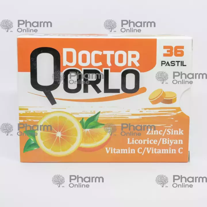 Doctor Throat (Orange Vitamin C) Zinc No. 36 (Lozenges) (Türkiye)