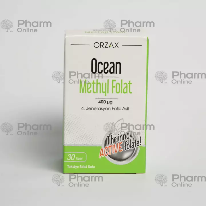 Okean Metil folat  400 mg № 30  (Tablet) (Türkiyə)