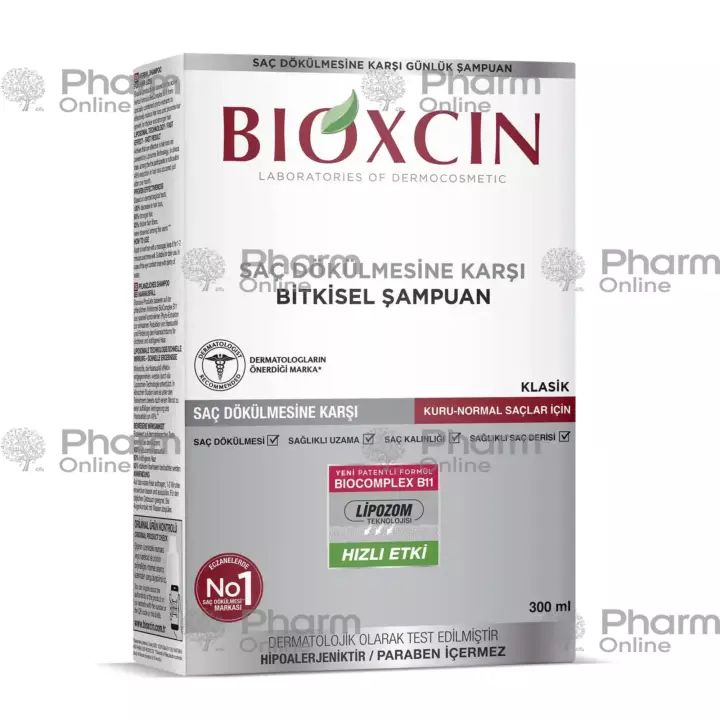 Bioxin Saç Tökülməsinə Qarşı Şampun 98% Dolğunluq (1606) 300 ml (Türkiye)