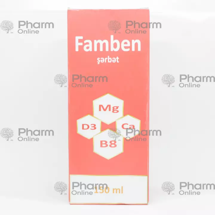 Famben 150 ml (Syrup) (Sunmed Ilac kozmetik ve gida urun.san.ve tic.LTD.STI) (Turkey)