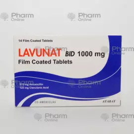 Lavunat Bid 1000 mg № 14 (Tablet) (Türkiyə)