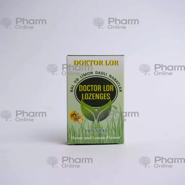 Doktor-lor  (limon-bal)(4993) № 10 (Lolipop) (BOLLUQ) (Azərbaycan)