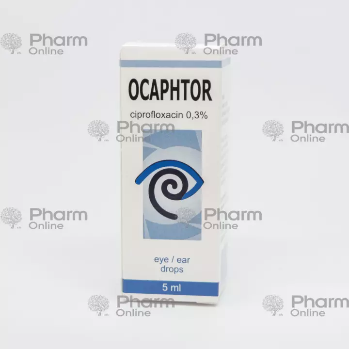 Okaftor 0,3% 5 ml (Göz damcıları) (Rompharm Company S.R.L.) (Rumıniya)
