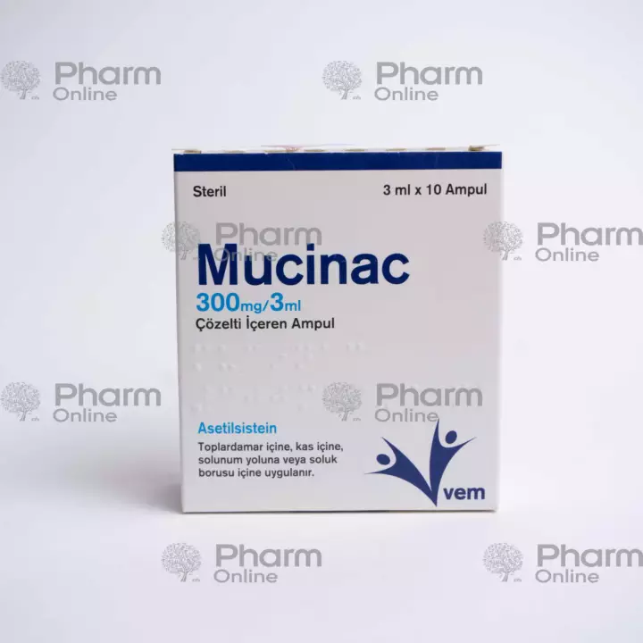 Musinak 300 mg № 10/ 3 ml  (Ampoules) (İDOL İLAÇ DOLUM SAN VE TİC AŞ,) (Turkey)