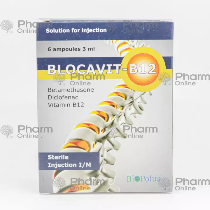 Blokavit B12 3 ml № 6 (Ampulalar) (BİOPOLUS MMC) (Gürcüstan)