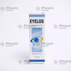 Айлос 5мг/мл 15 мл (Глазные капли) (Rompharm Company S.R.L.) (Румыния)