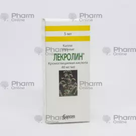 Lekrolin 40mg 5ml (Göz damcıları) (Santen) (Finlandiya)(***)