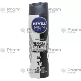 Nivea antip. deo Invisible Fresh 48p/kişilər (qara gödəkçələr üçün) (9313)(5974) 150 ml (Sprey) (<>)
