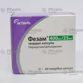 Phezam No. 60 (Capsules) (Actavis) (Bulgaria)