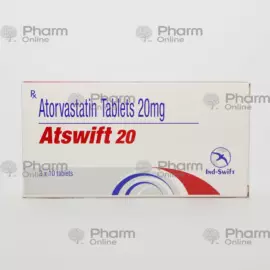 Atsvift 20 mg № 30 (Tablets) (India)