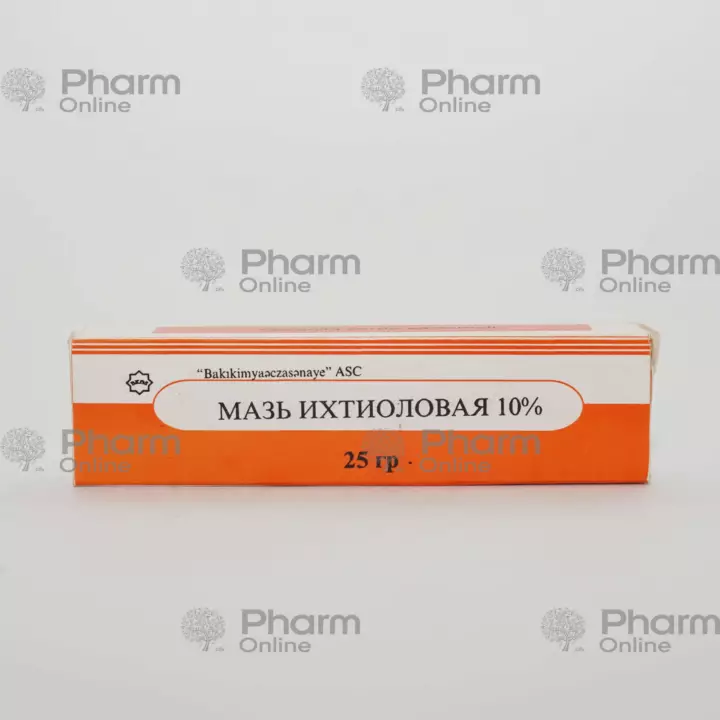 Ихтиол 10% 25 гр (Мазь) (Bakıkimyaəczasənayə) (Баку)