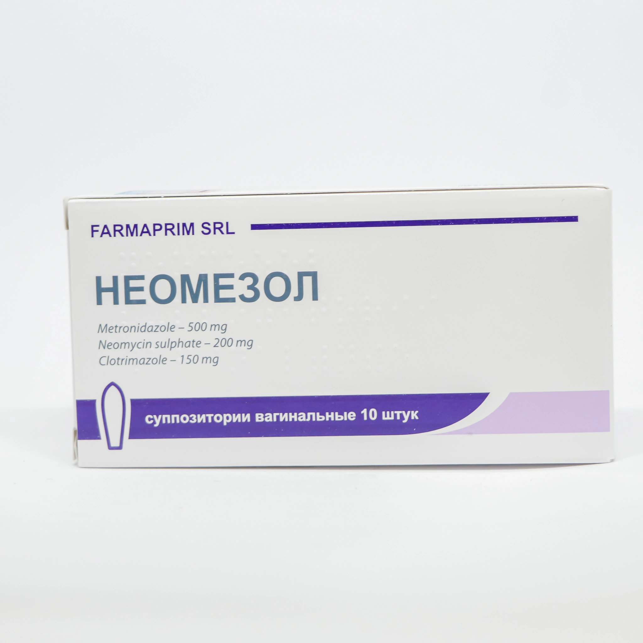 Neomezol  No. 10 (Vag.sup.)  (Moldova)