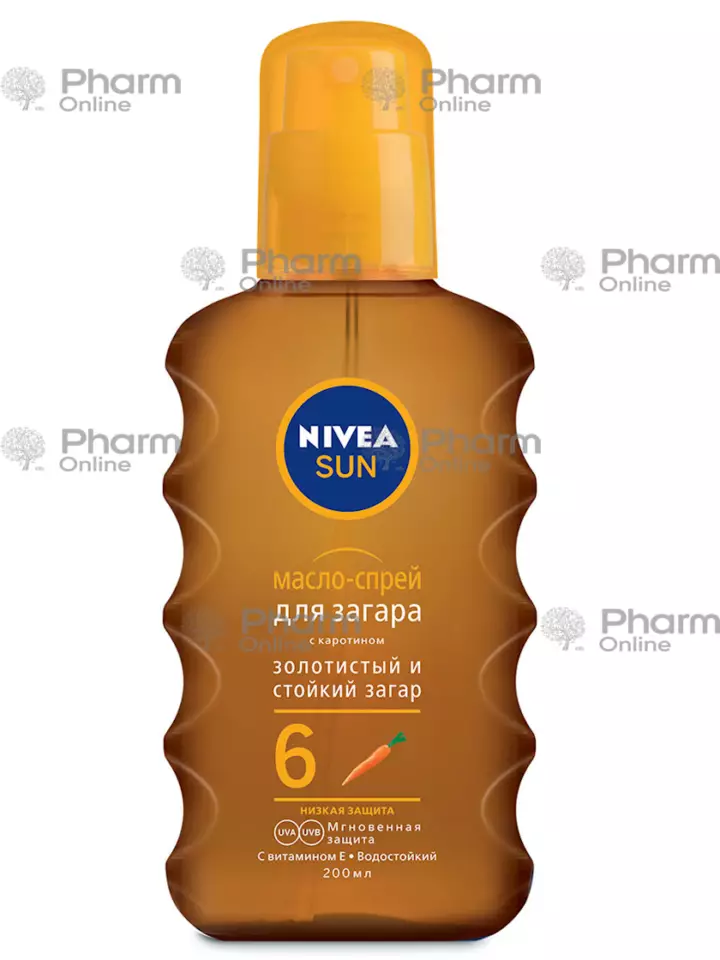 Nivea aşılayıcı yağ spreyi 6 (6165) 200 ml (Sprey) (<>) (Almaniya)