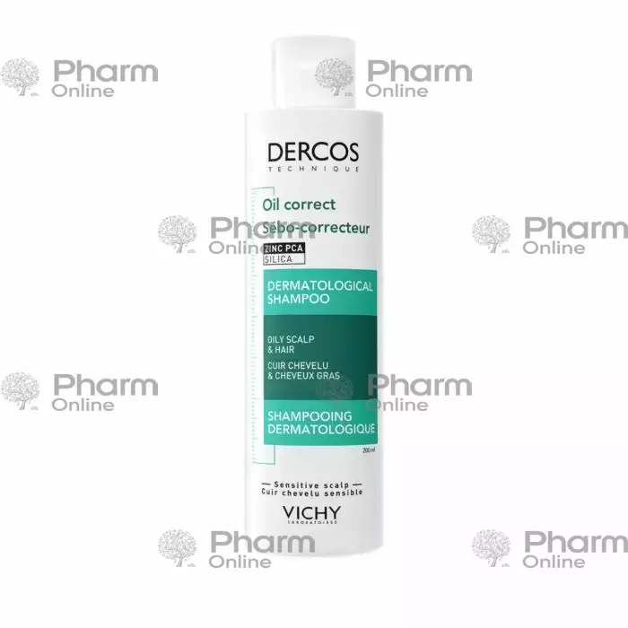 VICHY  "Derkos" Oil Correct 200 ml (Şampun)