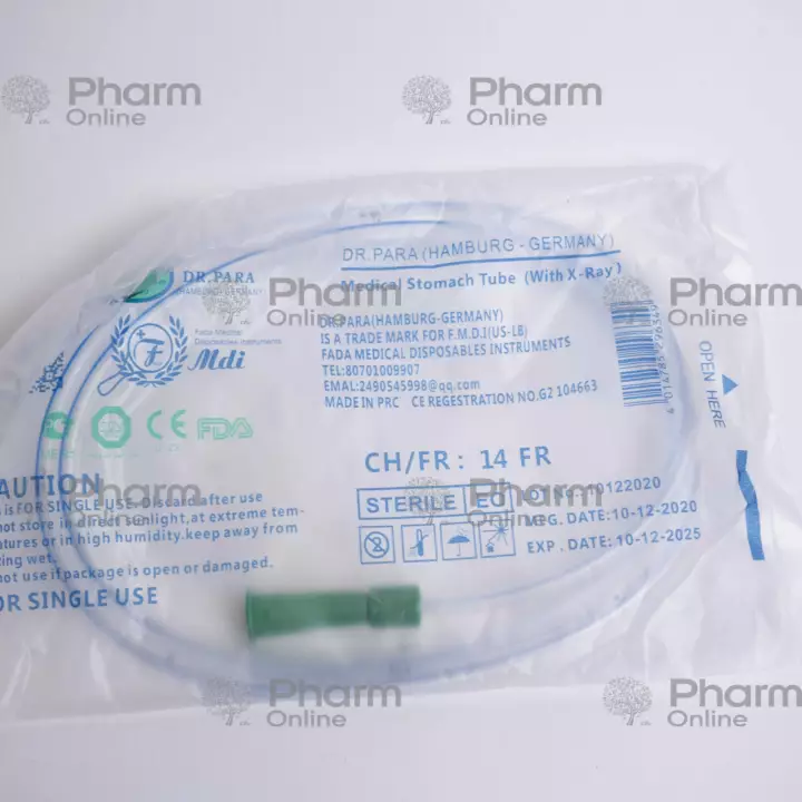 Gastric probe Dr.Para №14  (green)(6349) (Germany)