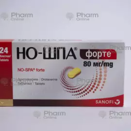 no-spa forte 80 mg tablets – for abdominal, menstrual, and muscular spasms