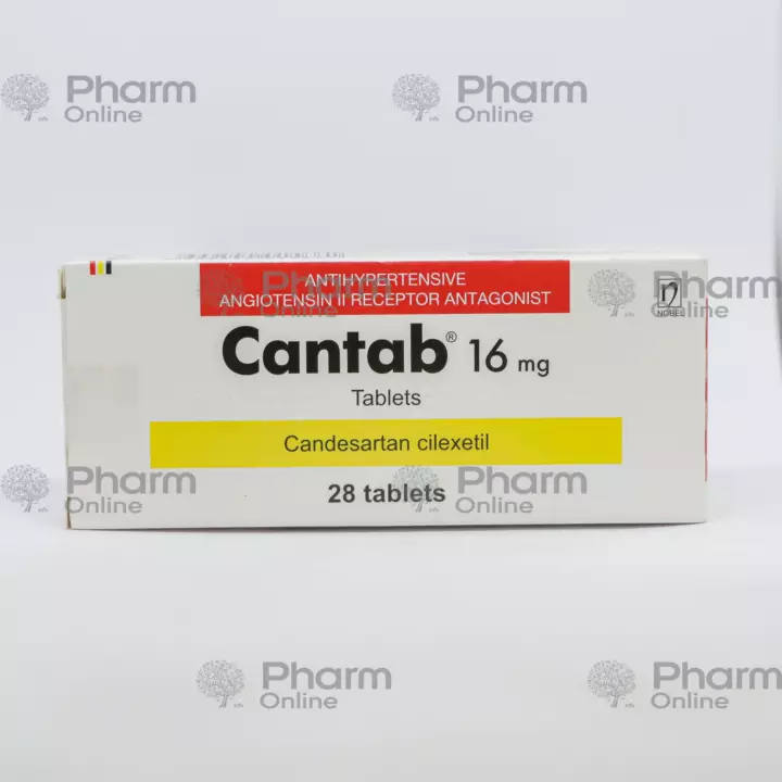 Кантаб 16 мг № 28 (Таблетки) (Nobel Farma Ilac San. ve Ticaret A.S.) (Турция)