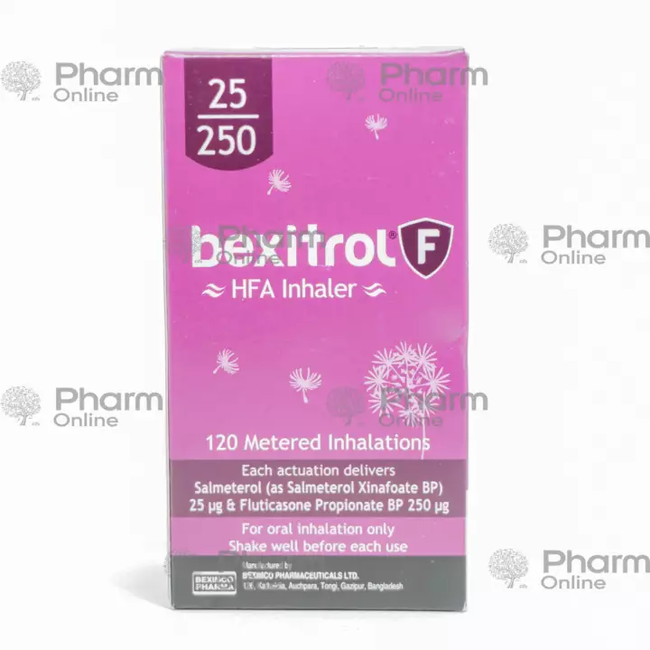 Bexitrol - F 25/250 mcg 120 Doses (Spray) (Beximco Pharmaceuticals Ltd) (Bangladesh)